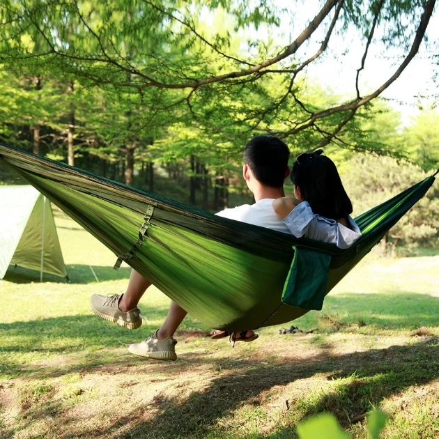 Гамак UKC Hammock Net туристичний із москітною сіткою до 200 кг Зелений (14961135) - фото 3