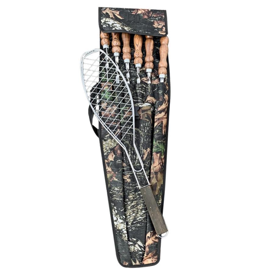 Набор шампуров Gorillas BBQ Егерь в чехле из брезента