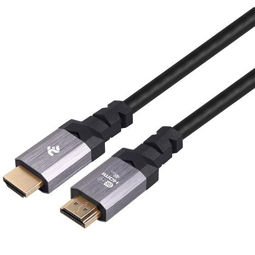 Кабель 2Е HDMI AM/AM Ultra High Speed 1,8 м Чорний (2EW-1143-1.8M) - фото 1