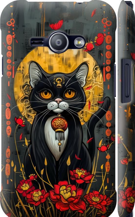 Чехол на Samsung Galaxy J1 Ace J110H China Cat (6134m-215-42517) Чехол на Samsung Galaxy J1 Ace J110H China Cat (6134m-215-42517)