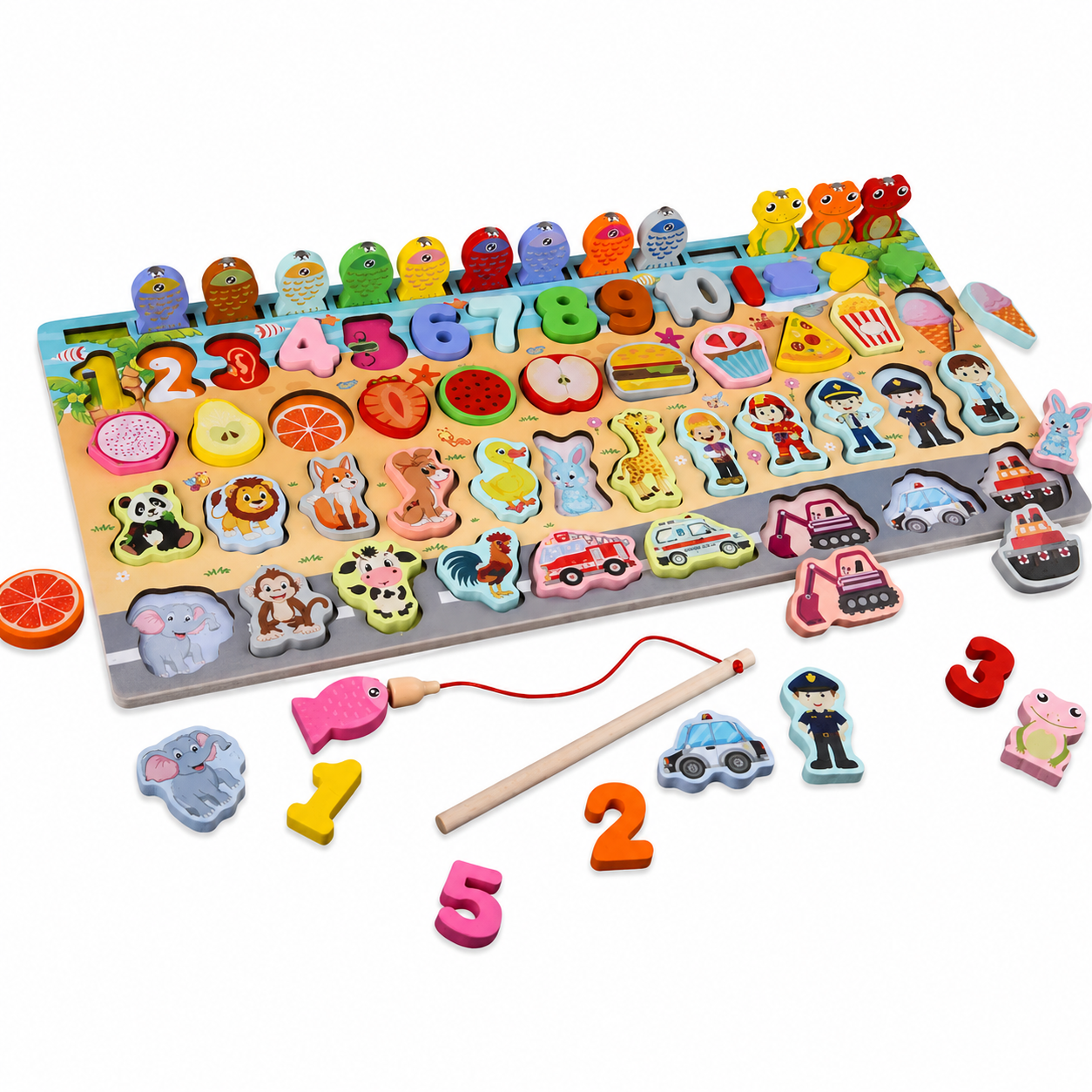 Центр развивающий Монтессори деревянная рыбалка Kidsville MD 2903 (1859638997) Центр развивающий Монтессори деревянная рыбалка Kidsville MD 2903 (1859638997)