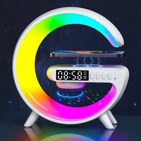 Лампа настільна G RGB 4-in-1 Rainbow з бездротовою зарядкою - фото 10