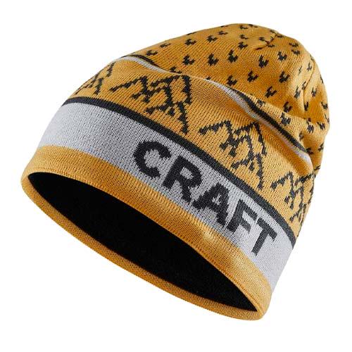 Шапка Craft Core Backcountry Knit Hat 1912379-549914 L/XL Amber/Ash