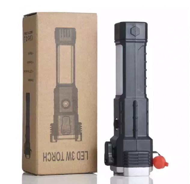 Фонарь ручной Bailong X-Balog BL-S007 для походов и туризма с магнитом (9103)