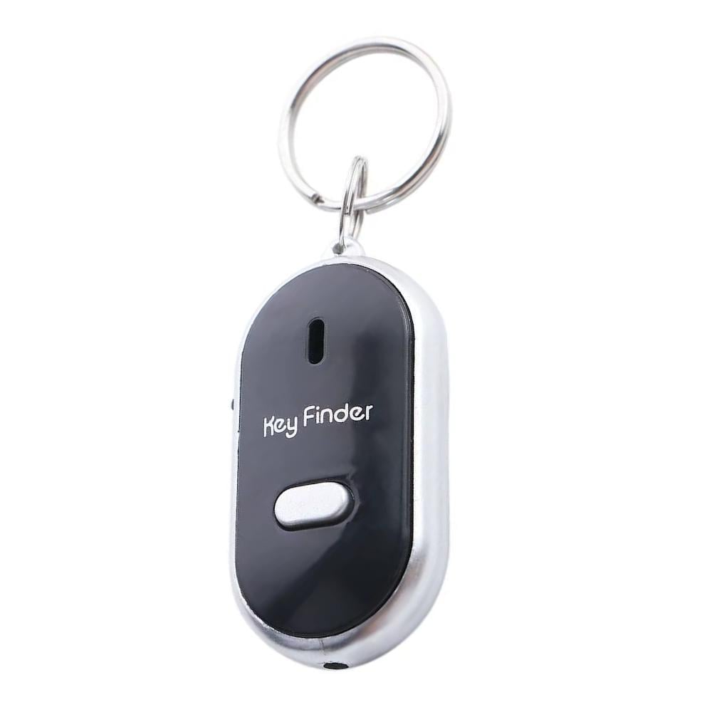 Брелок для ключей звуковой с фонариком Key Finder для поиска ключей Черный (2537392597)