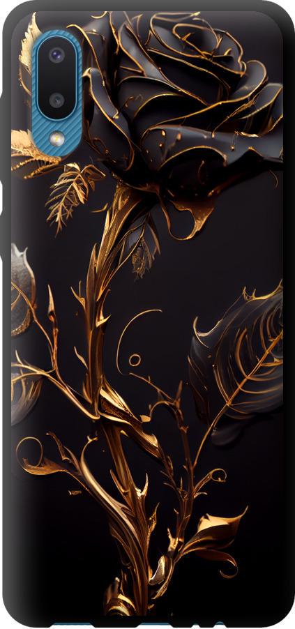 Чехол на Samsung Galaxy A02 A022G Роза 3 (5552b-2260-42517)
