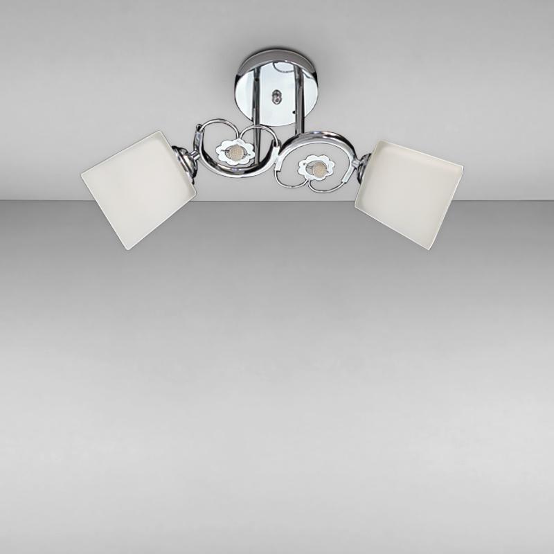 Люстра потолочная Light House SRS-16199/2 на две лампы Хром