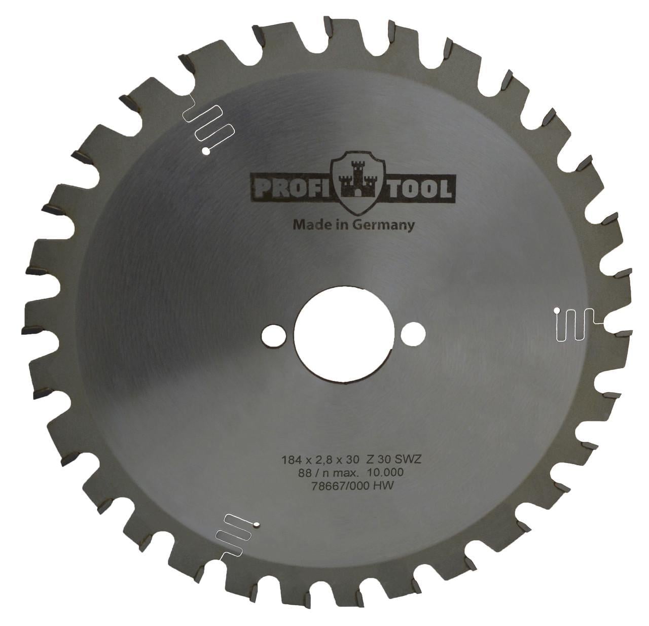 Диск пиляльний PROFITOOL Z 30 S-WZ 184х2,8х1,8х30 мм (2118407)