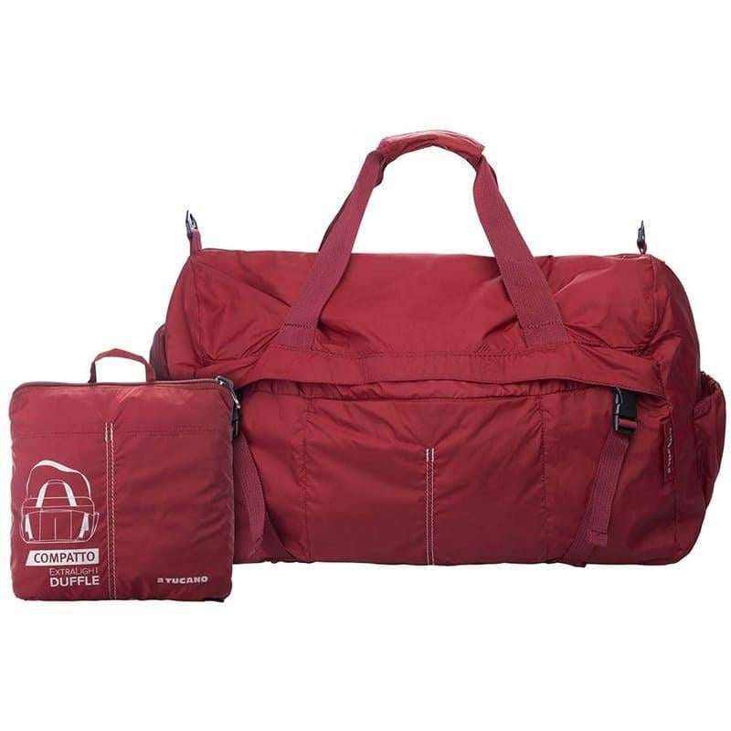 Дорожная сумка Tucano Compatto XL Duffle раскладная 45 л Бордовый (BPCOWE-BX)