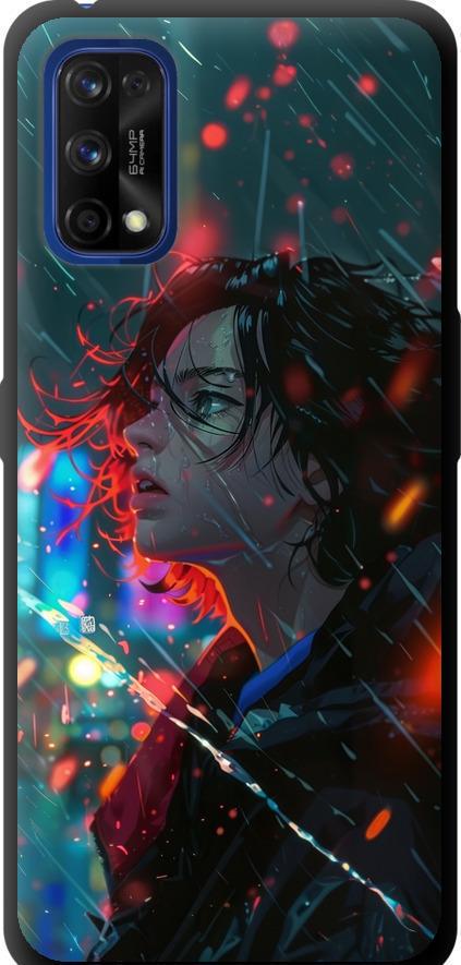 Чехол на Realme 7 Pro Ночные огни (6096b-2082-42517)