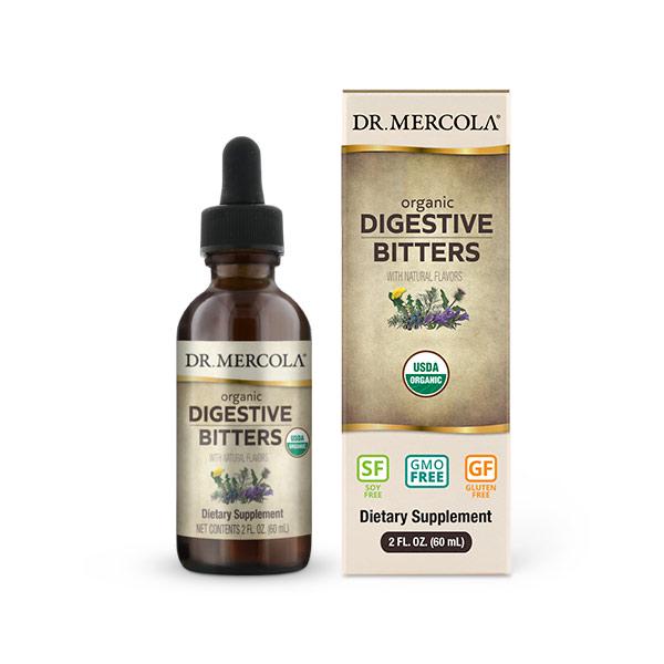 Натуральна добавка Dr. Mercola Organic Digestive Bitters 60 мл (7122)