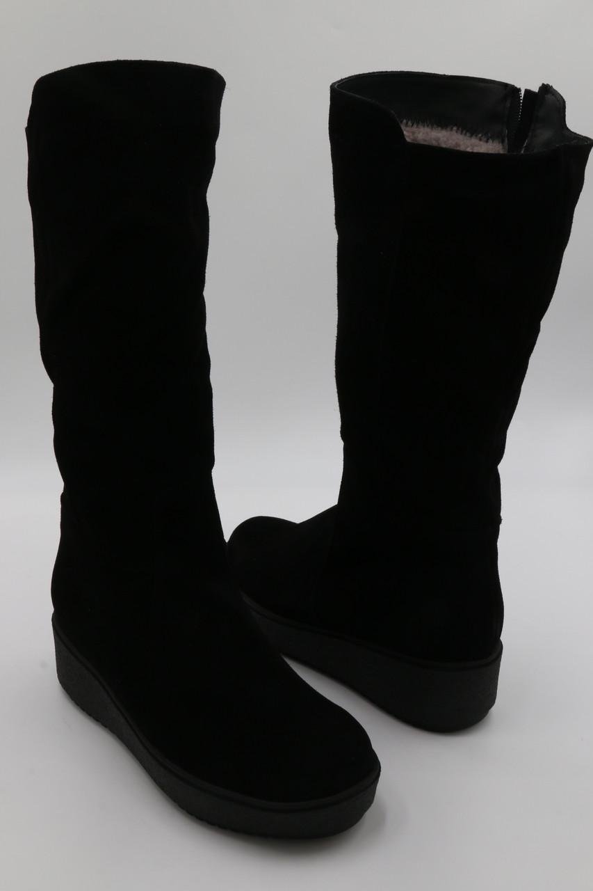 Чоботи жіночі замшеві зимові Footstep 240 р. 36 (2430613626)