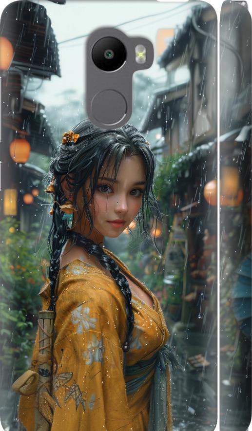 Чехол на Xiaomi Redmi 4 Anime-girl (6133m-417-42517)