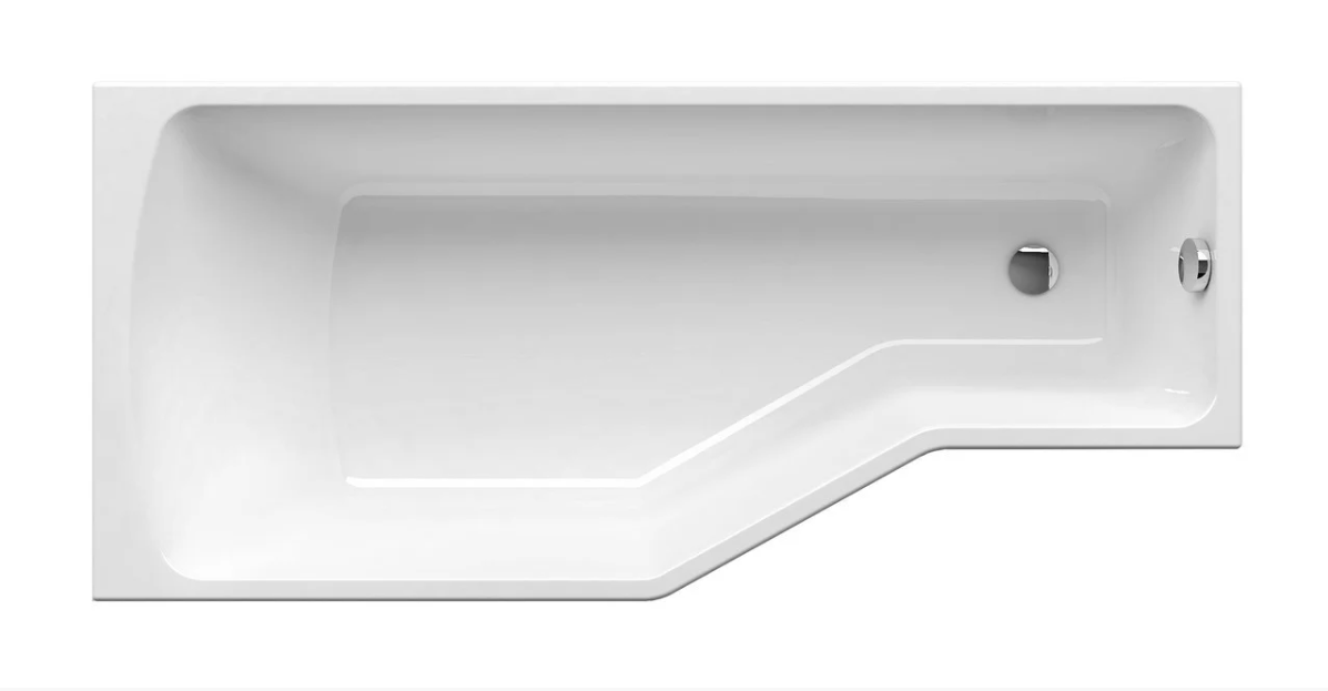 Ванна акриловая Besco INTEGRA левосторонняя 150x75 см (1145140465)