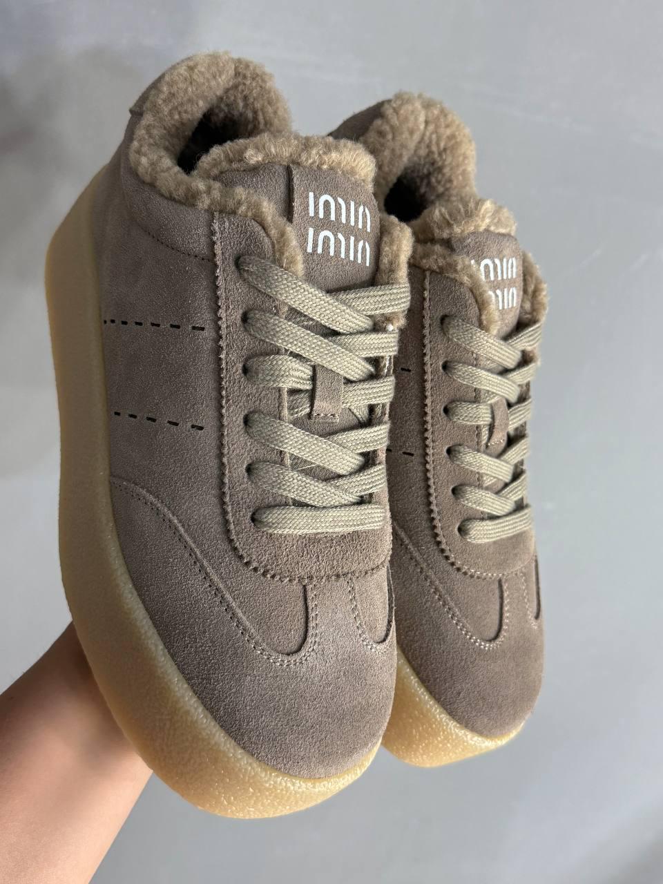 Кеди жіночі Hengji 633-5 утеплені замшеві на хутрі р. 38 Бежевий (5388) - фото 4 Кеди жіночі Hengji 633-5 утеплені замшеві на хутрі р. 38 Бежевий (5388) - фото 4