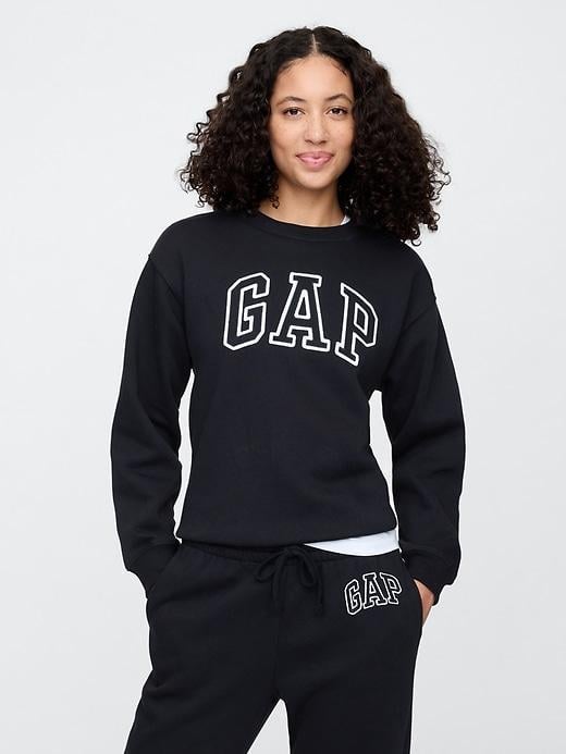 Свитшот женский на флисе GAP XS Черный (2467580001)