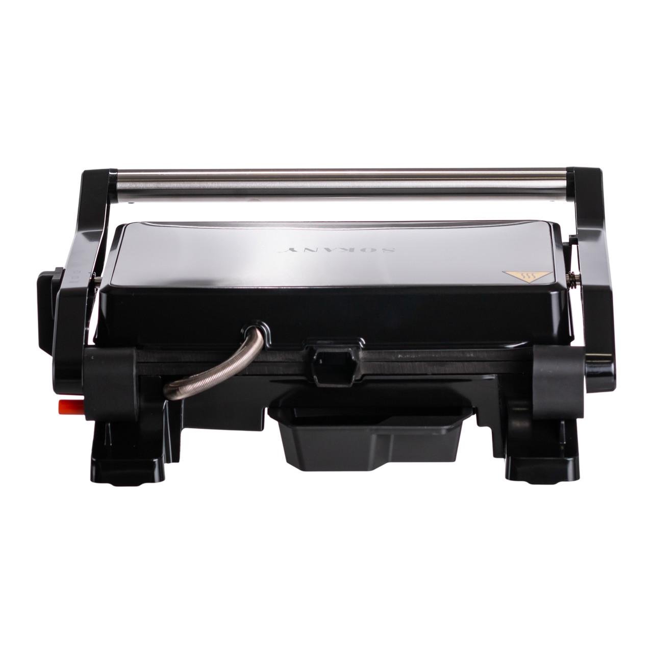 Электрогриль прижимной Sokany SK-08026 с антипригарным покрытием 1500 Вт (SK-08026) - фото 5 Электрогриль прижимной Sokany SK-08026 с антипригарным покрытием 1500 Вт (SK-08026) - фото 5