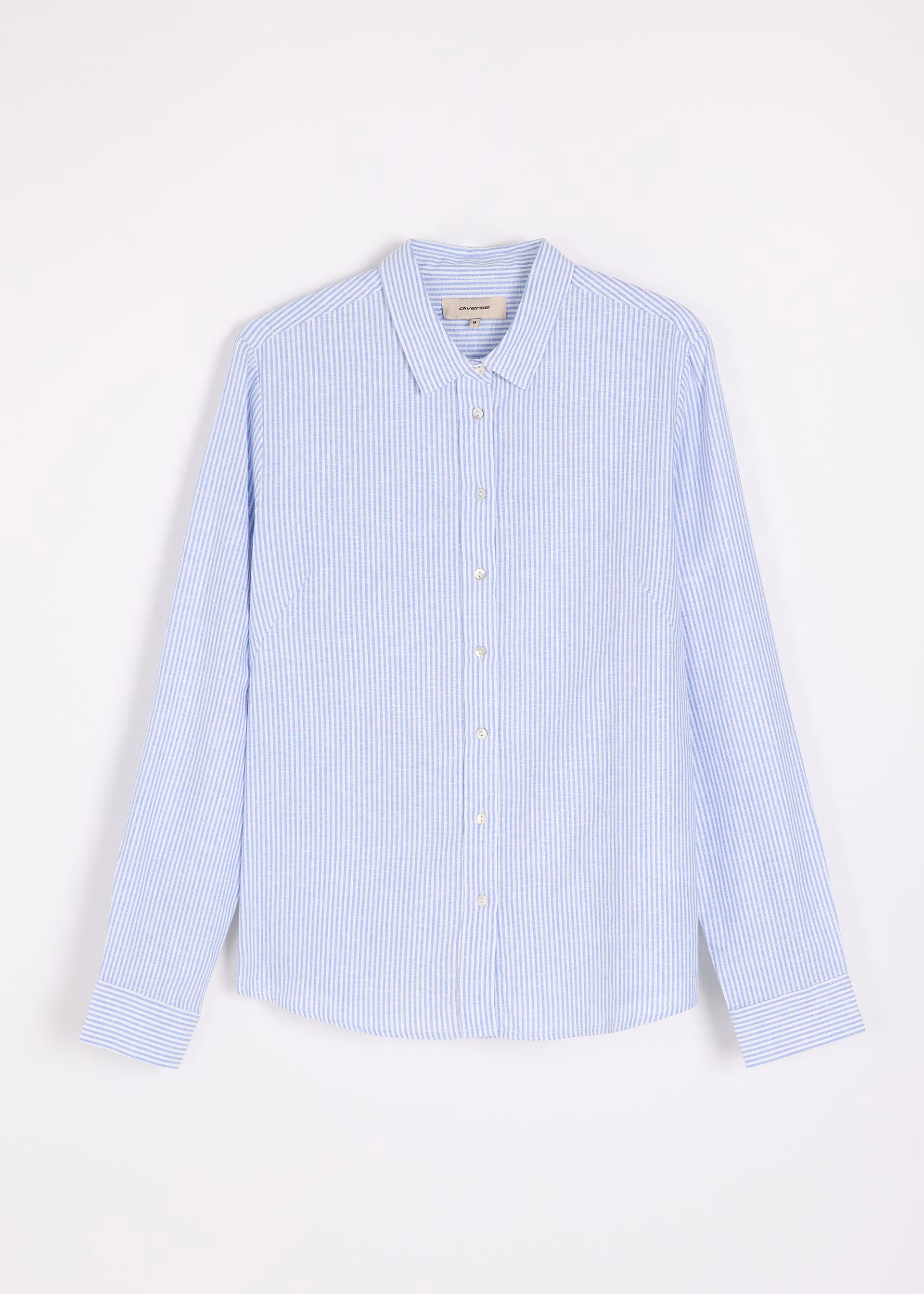 Сорочка жіноча Diverse EFAF L Біло-світло-блакитний (5905384126887) - фото 6 Сорочка жіноча Diverse EFAF L Біло-світло-блакитний (5905384126887) - фото 6