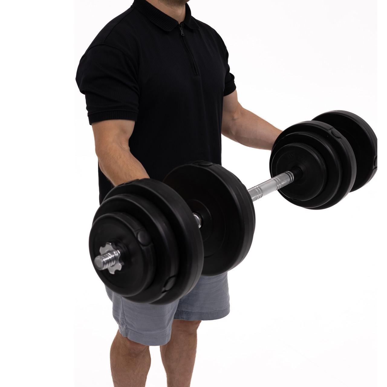 Комплект WCG гантельні грифи та перехідник під штангу (2756958894) - фото 9 Комплект WCG гантельні грифи та перехідник під штангу (2756958894) - фото 9