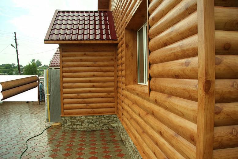 Сайдинг металлический блок-хаус 1-х сторонний 370х1000 мм глянець Золотой дуб 3Д - фото 2 Сайдинг металлический блок-хаус 1-х сторонний 370х1000 мм глянець Золотой дуб 3Д - фото 2