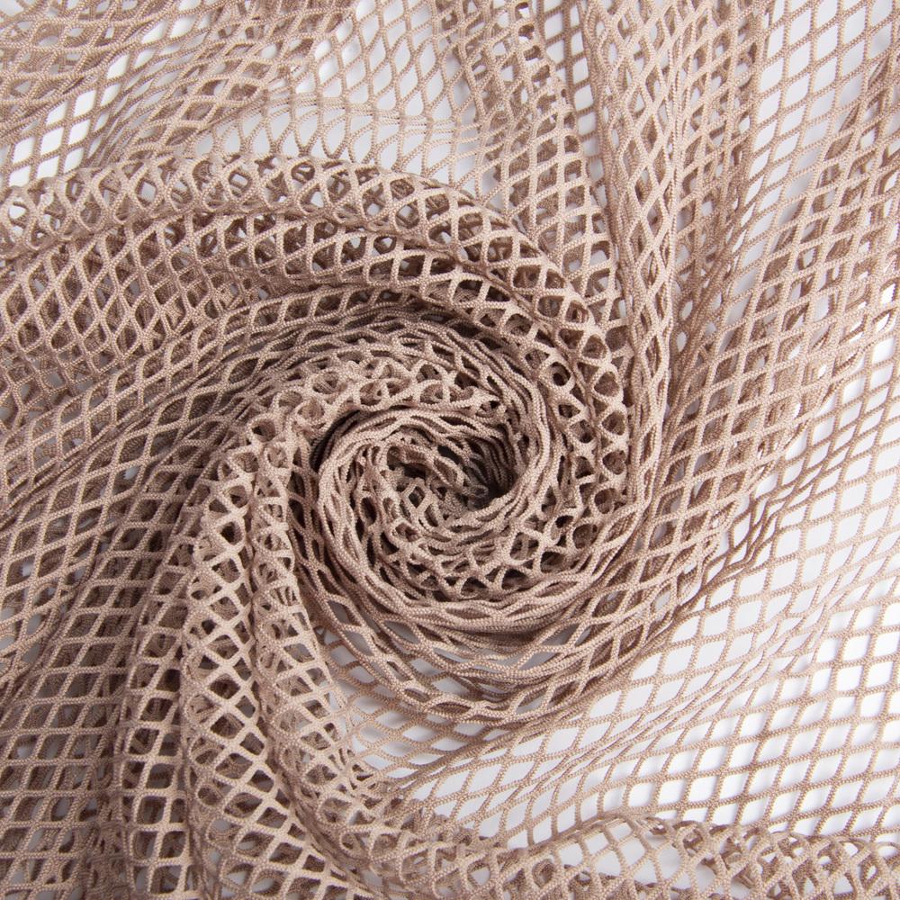 Тканина сітка Ельвіна Капучино (24329)