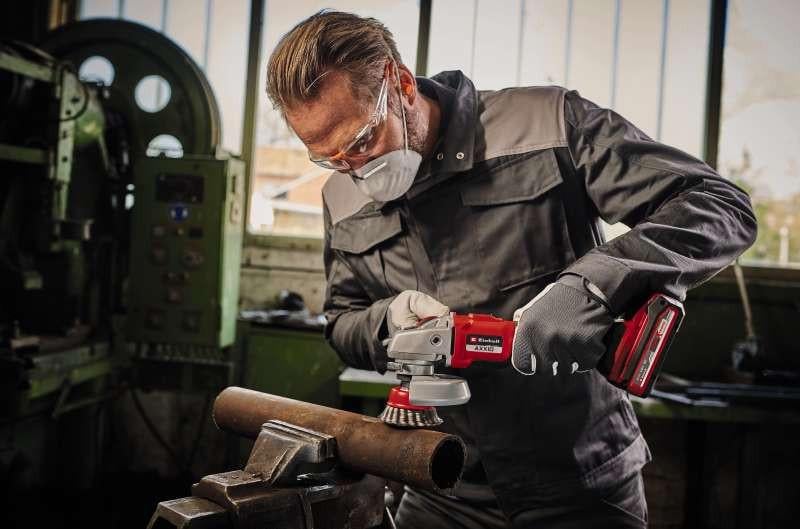 Шлифмашина аккумуляторная угловая Einhell AXXIO 18/125-Solo 2415714458 125 мм 8500 об/мин 18 В без аккумулятора - фото 4 Шлифмашина аккумуляторная угловая Einhell AXXIO 18/125-Solo 2415714458 125 мм 8500 об/мин 18 В без аккумулятора - фото 4