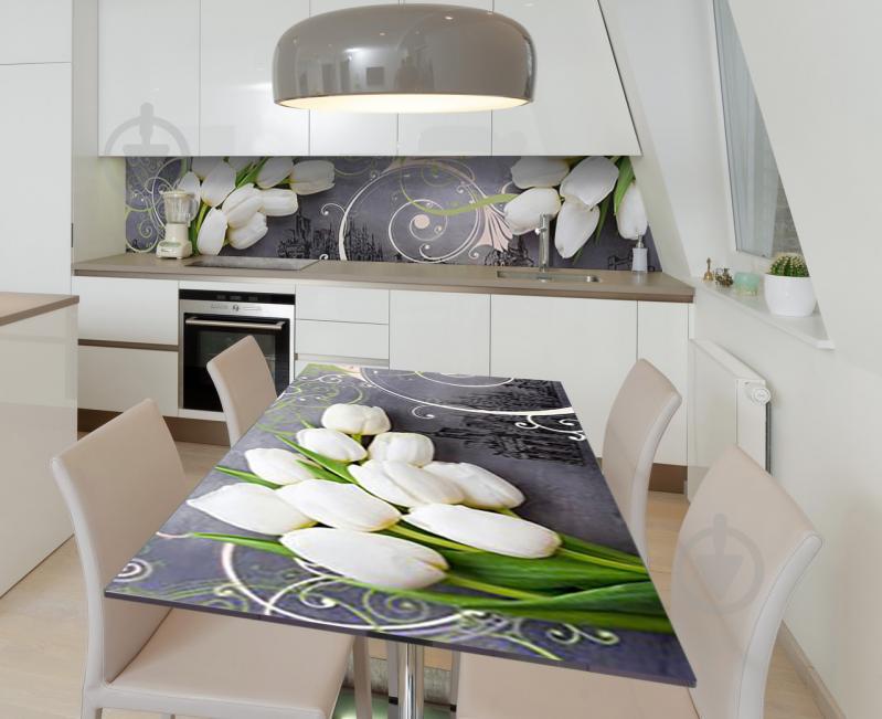 Наклейка 3Д виниловая на стол Zatarga «Прикосновения души» 600х1200 мм (Z184347st)