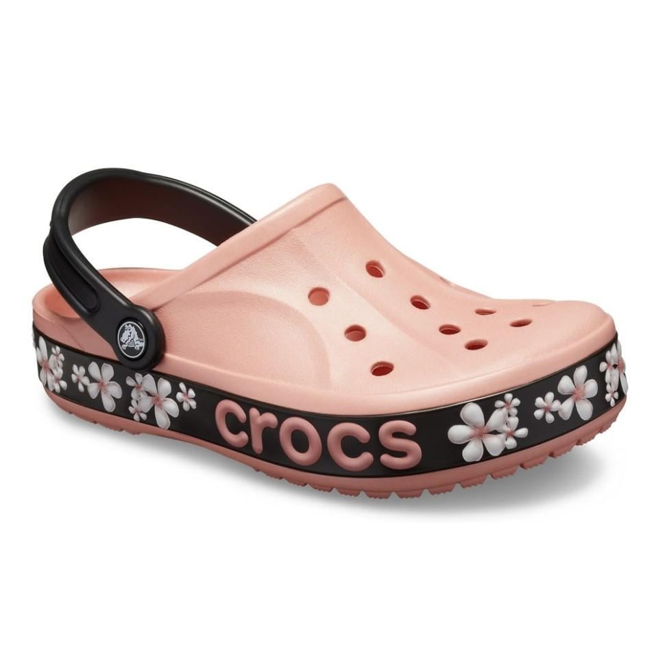 Крокси жіночі Crocs Bayaband Clog р. 39-40 Пудра (24323)