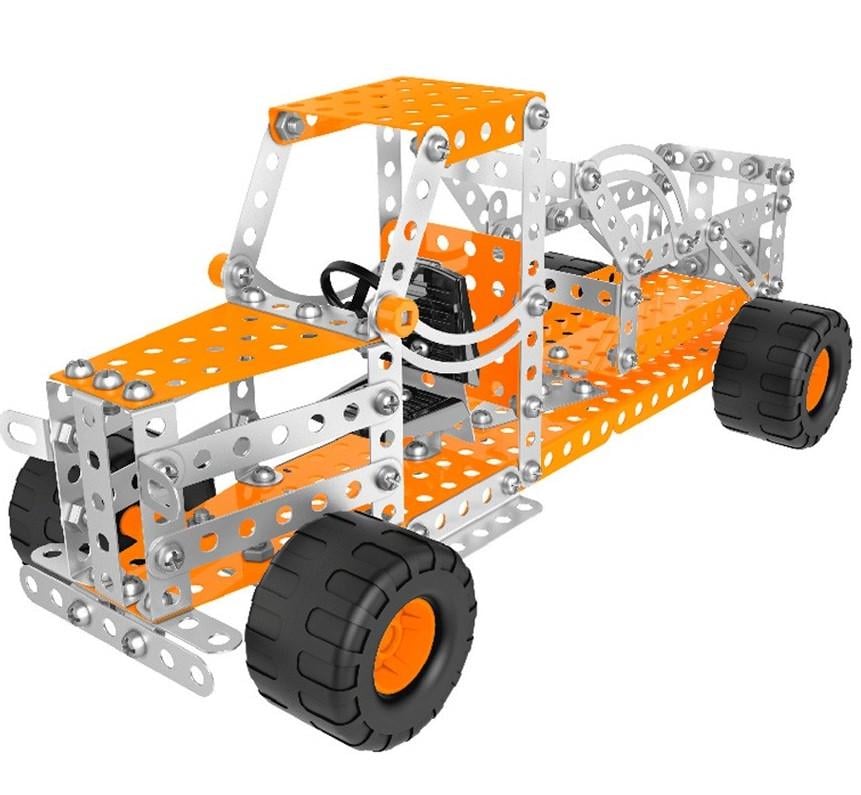 Конструктор для детей ТехноК Грузовик металлический 236 дет. (32398369)