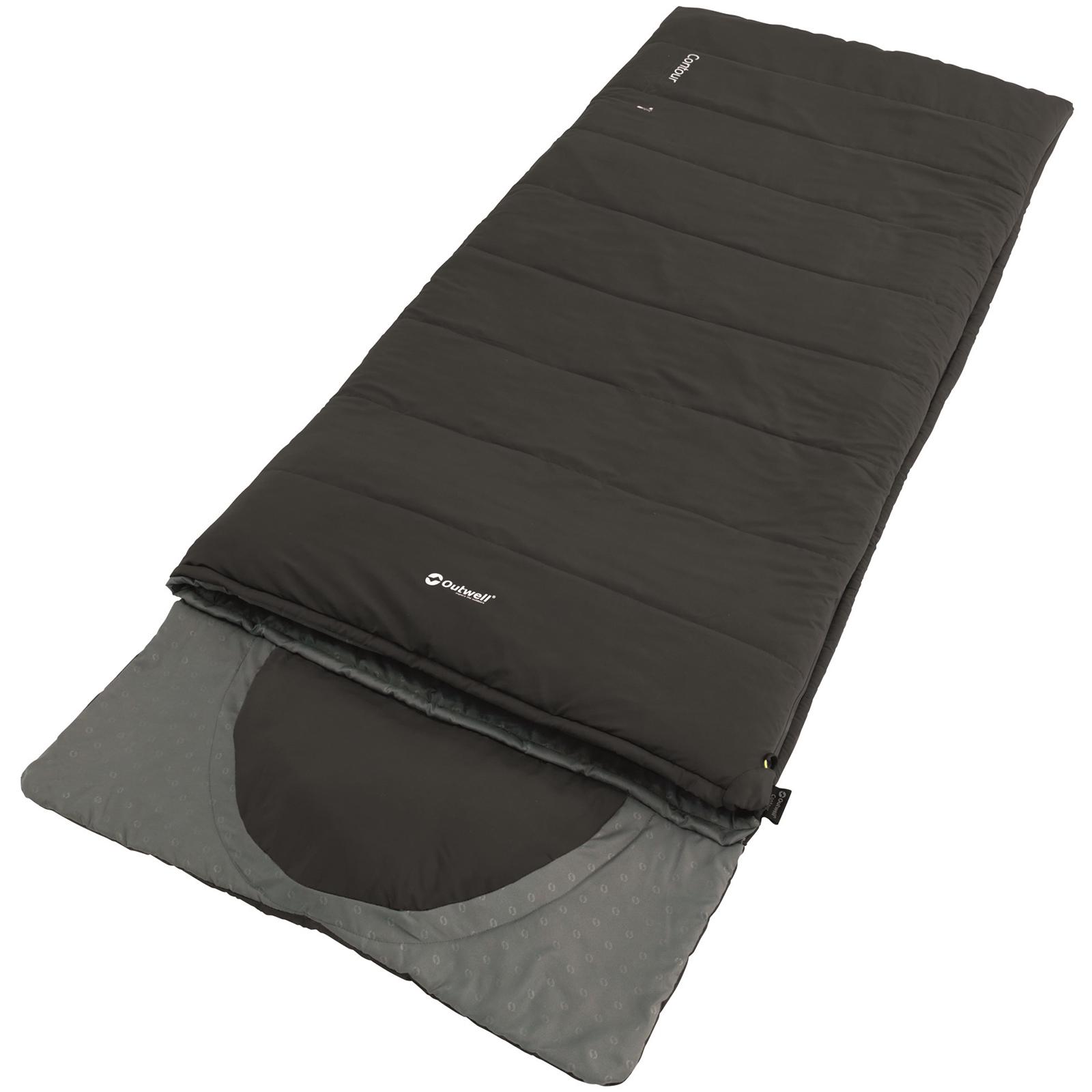 Спальный мешок Outwell Contour Reversible +2 °C right Midnight Black (230382) Спальный мешок Outwell Contour Reversible +2 °C right Midnight Black (230382)