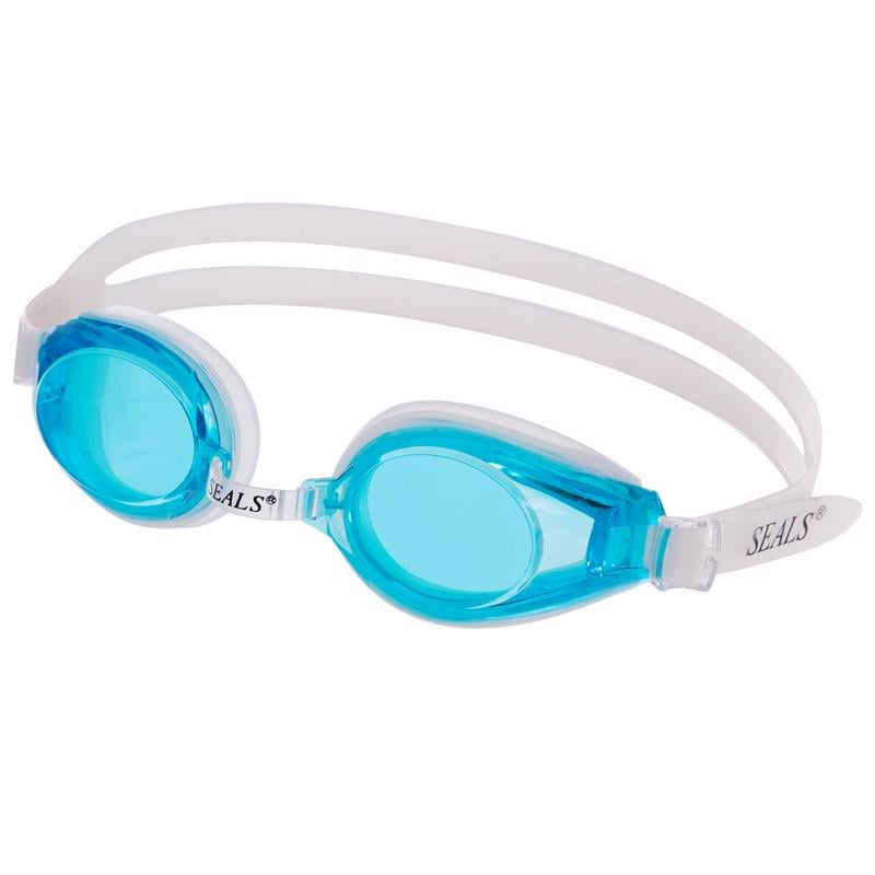 Очки для плавания SEALS 700 Голубой с белым (NA003700)
