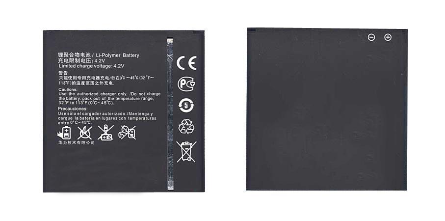 Аккумулятор для смартфона Huawei HB5R1V Honor 3 3,7V 2000 mAh 7,4 Wh Black