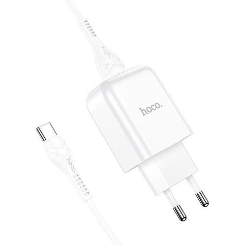 Адаптер Hoco Vigour N2 1 USB 2,1 A Білий (65fc68ef) - фото 2