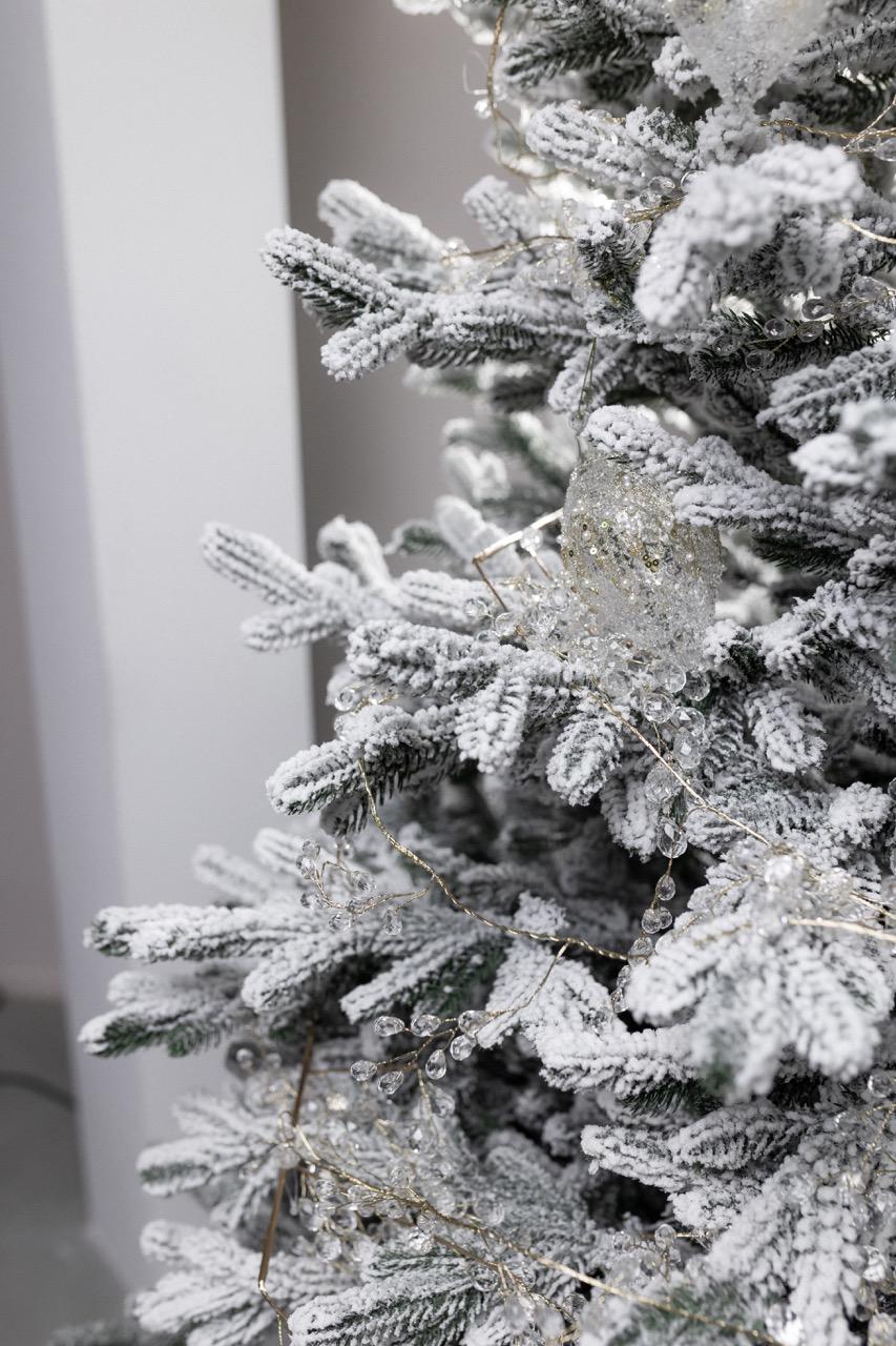 Ялинка штучна лита Міранда засніжена для дому та офісу 2,1 м (28398951) - фото 2 Ялинка штучна лита Міранда засніжена для дому та офісу 2,1 м (28398951) - фото 2