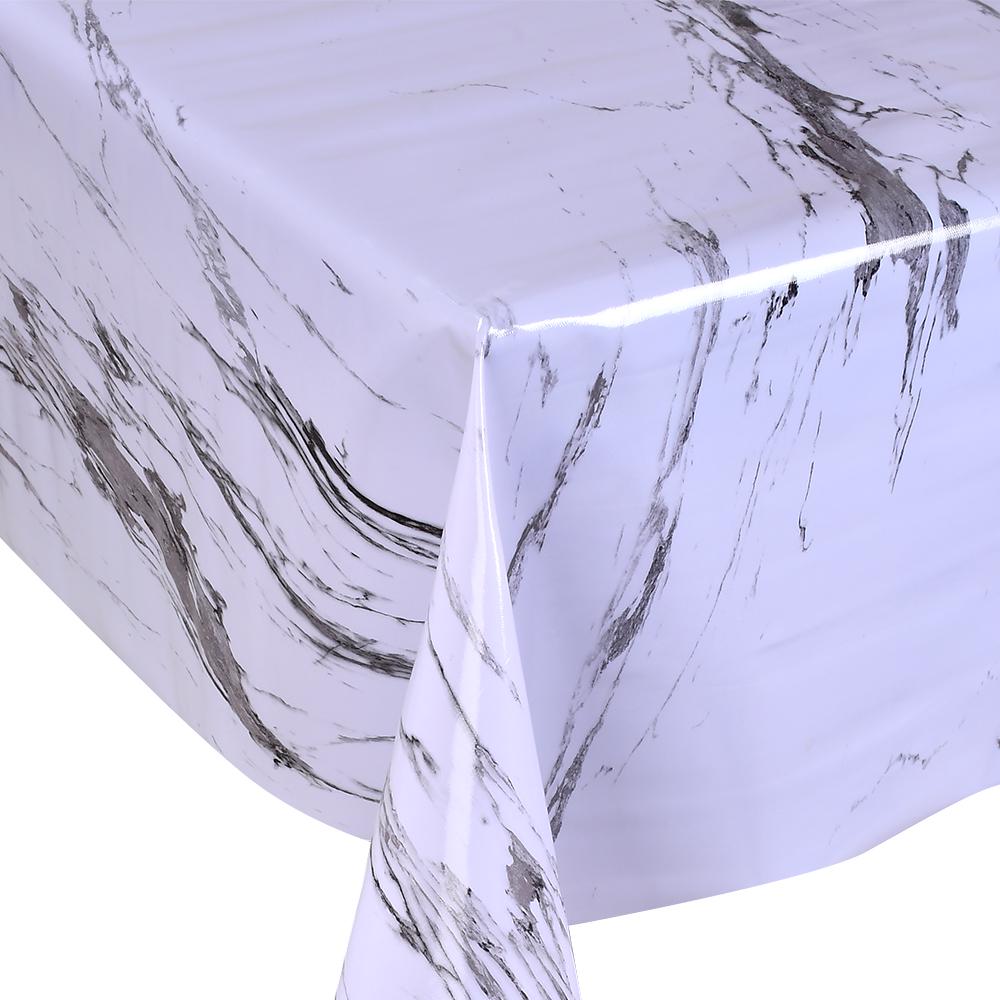 Клеенка Stenson Glossy 1,37х20 м Белый (MA-5293-S) - фото 1