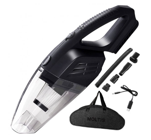 Автопылесос Moltis 120W ручной аккумуляторный для сухой и влажной уборки (L3)