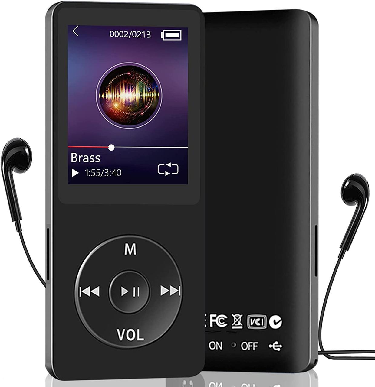 MP3-плеер X02 Hi-Fi 4Gb с FM-радио и диктофоном Black - фото 2