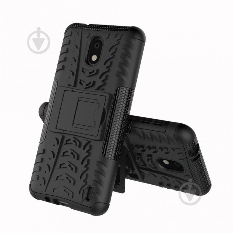 Чехол Armor Case для Nokia 2 Черный (hub_EOiR42692)