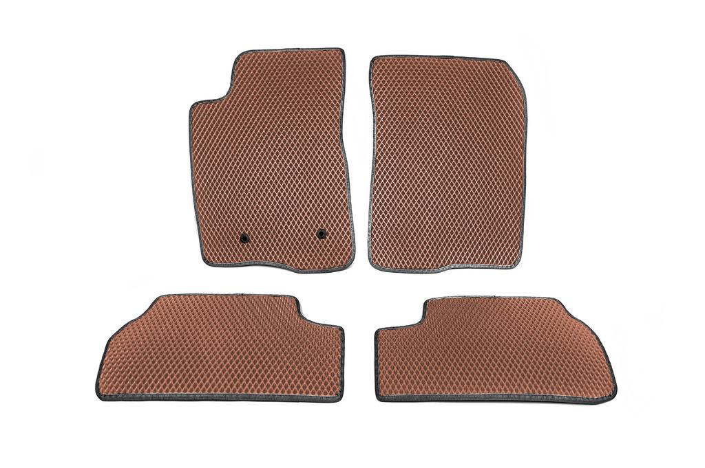 Коврики EVA Digital Designs для Toyota Corolla Verso 2004-2009 гг. этилвинилацетат Коричневый
