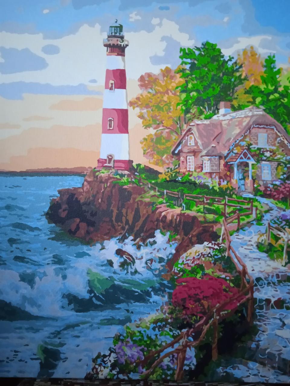 Картина по номерам Ideyka Дом у маяка 40х50 см (КНО2835) - фото 6 Картина по номерам Ideyka Дом у маяка 40х50 см (КНО2835) - фото 6