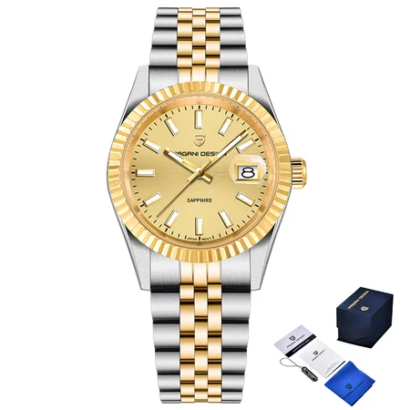 Наручные часы Pagani Design PD-1794M Silver/Gold (1138-0238)