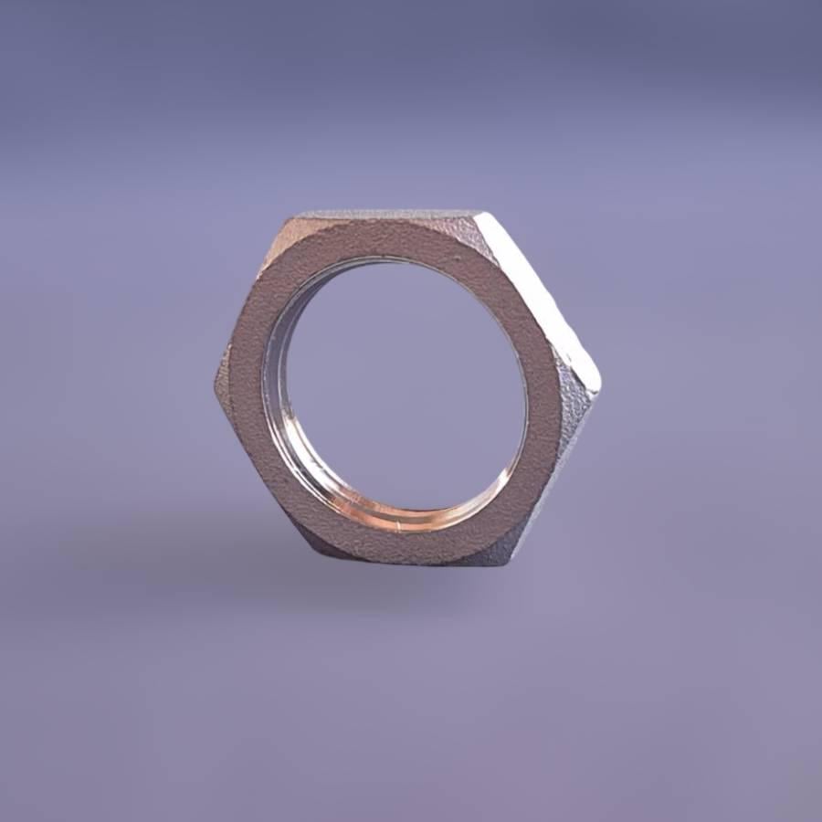 Контргайка нержавеющая муфтовая DN25 1" н/ж сталь AISI304 шестигранная резьба BSPP ГОСТ 8969-75 - фото 8 Контргайка нержавеющая муфтовая DN25 1" н/ж сталь AISI304 шестигранная резьба BSPP ГОСТ 8969-75 - фото 8