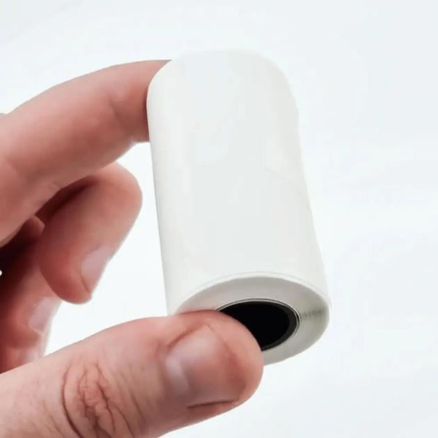 Бумага самоклеящаяся для мини термопринтера 57х25 мм 1 шт. (ПО0003) - фото 6