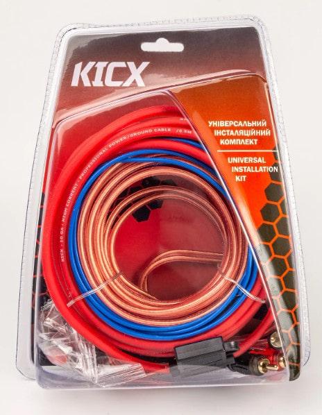 Набор для подключения усилителя Kicx SAK10-U - фото 4 Набор для подключения усилителя Kicx SAK10-U - фото 4