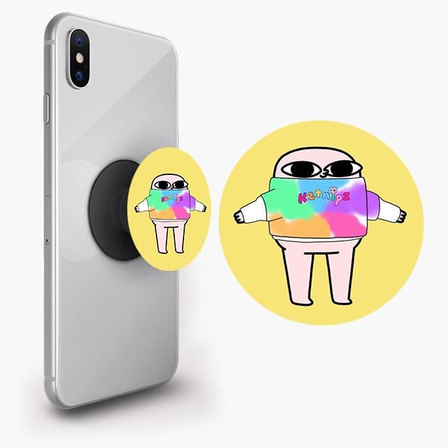 Попсокет для телефона PopSockets Мультик №23 Черный (pop330) - фото 3