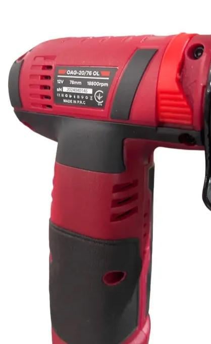 Машина шлифовальная угловая мини аккумуляторная Edon OAG-20/76 OL круг 75 мм (21482829) - фото 5 Машина шлифовальная угловая мини аккумуляторная Edon OAG-20/76 OL круг 75 мм (21482829) - фото 5