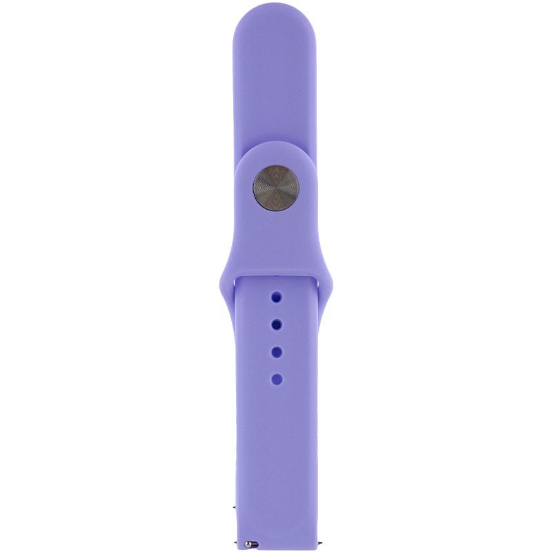 Ремешок силиконовый Sport для Xiaomi Amazfit/Samsung 20 мм Lilac (00000033844_12)