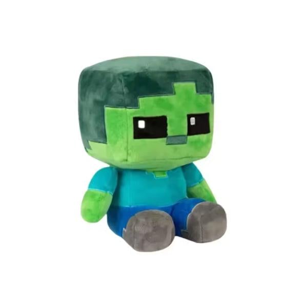 Набір м'яких іграшок Майнкрафт Кріпер Дитинча Ендермен Дитинча Зомбі Стів Minecraft 4 шт. - фото 4 Набір м'яких іграшок Майнкрафт Кріпер Дитинча Ендермен Дитинча Зомбі Стів Minecraft 4 шт. - фото 4
