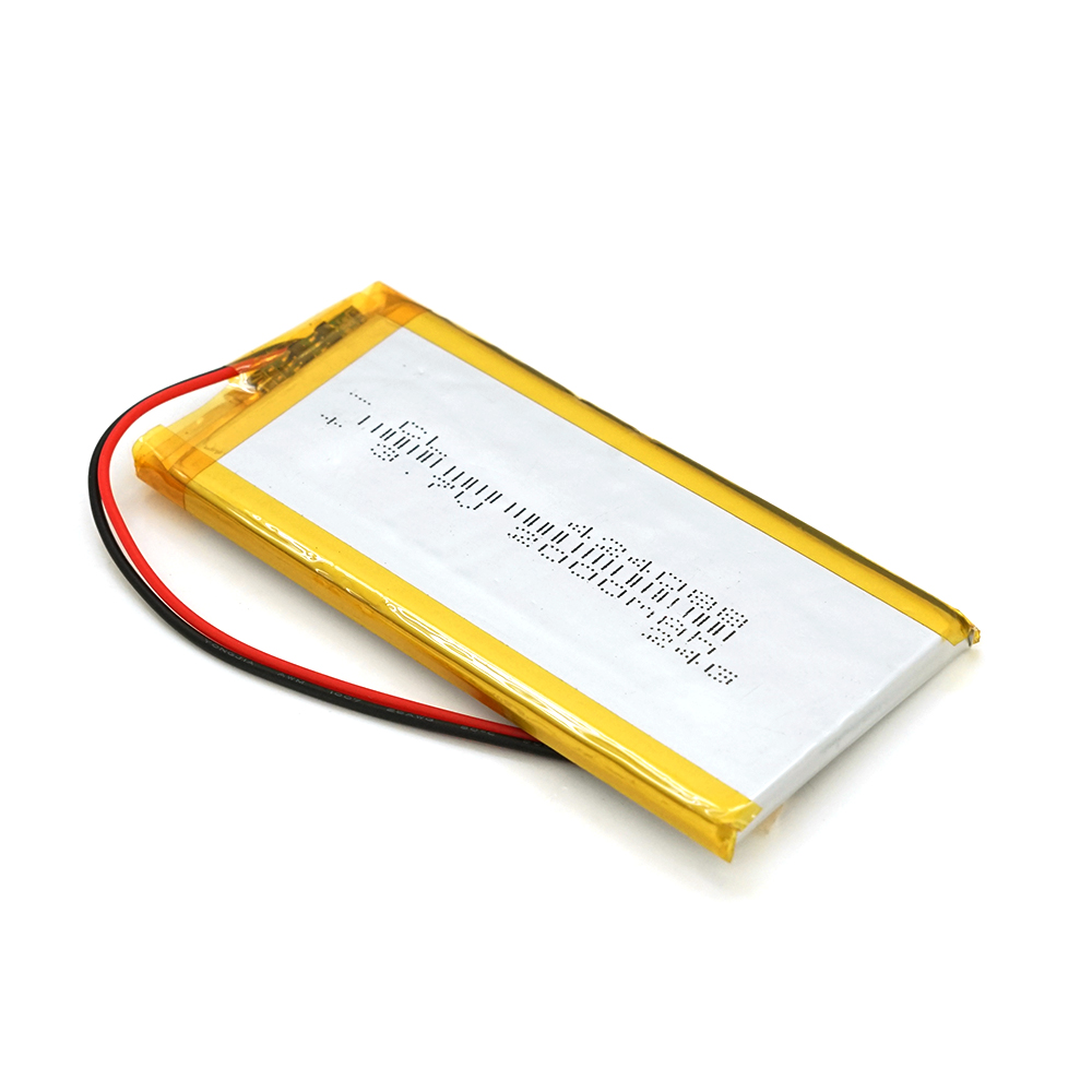 Акумулятор літій-полімерний 3,7В 2000мА·год 4,2х40х88 мм (YUT_V8467)