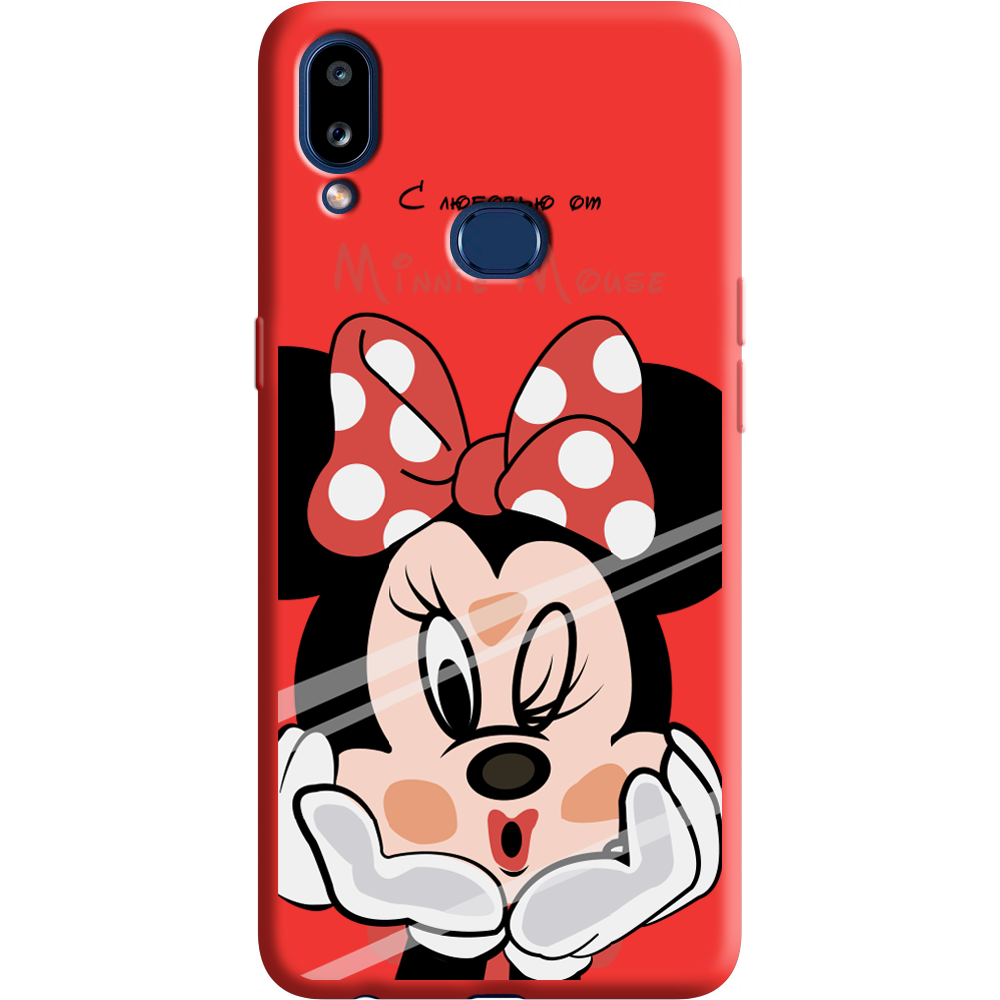 Чехол Boxface Samsung A107 Galaxy A10s Lady M Красный силикон (37944-cc59-38153)